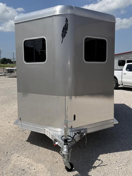 New 2026 Featherlite 2 Horse Bumper Pull Horse Trailer