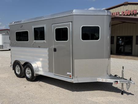 New 2026 Featherlite 2 Horse Bumper Pull Horse Trailer