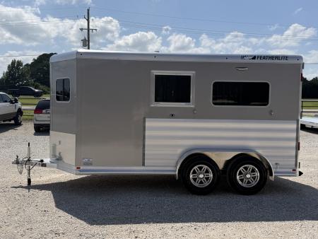 New 2026 Featherlite 2 Horse Bumper Pull Horse Trailer