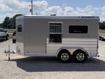 New 2026 Featherlite 2 Horse Bumper Pull Horse Trailer