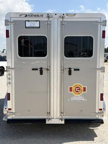 New 2026 Featherlite 2 Horse Bumper Pull Horse Trailer