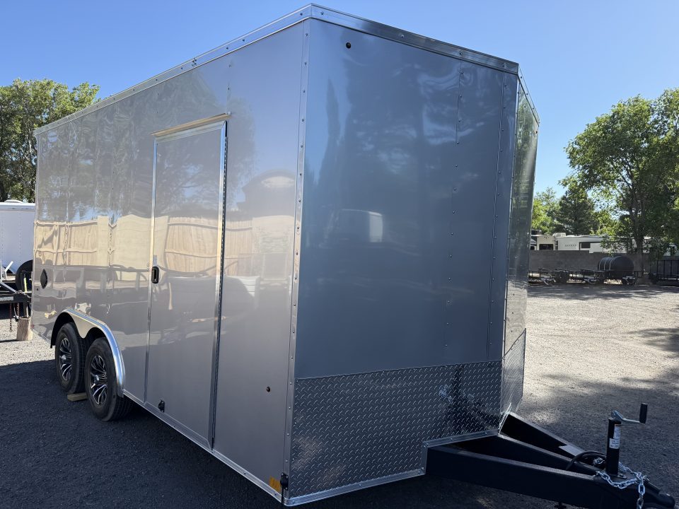 New 2026 Look Trailers 8.5X16 ST DLX Enclosed Cargo 7' Tall Ramp
