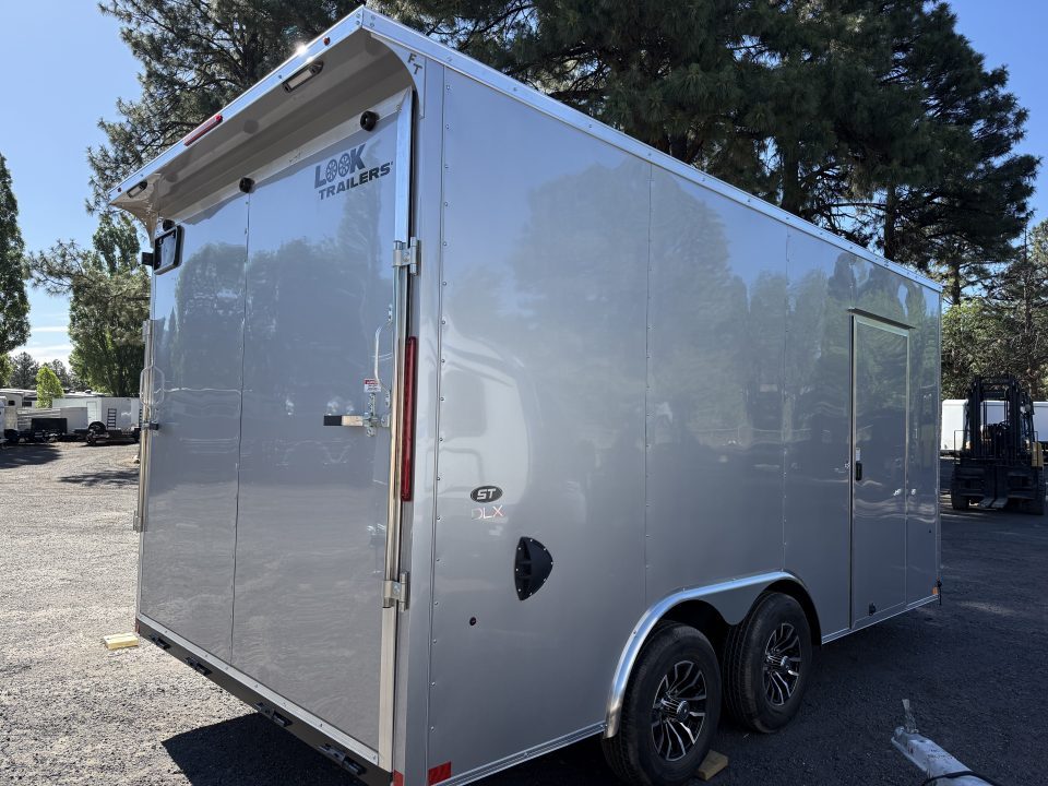 New 2026 Look Trailers 8.5X16 ST DLX Enclosed Cargo 7' Tall Ramp