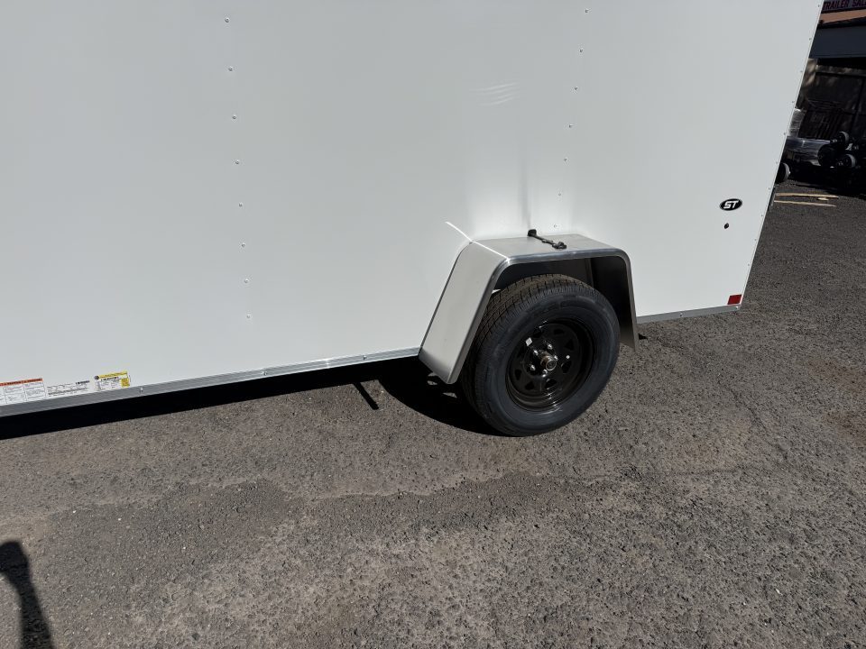 New 2026 Look Trailers 6X12 Enclosed Cargo Trailer 6'6" Tall Rear ramp Door - 133842