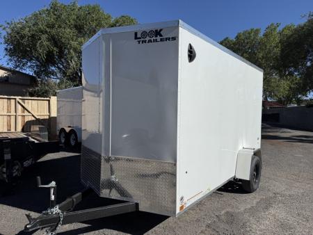 New 2026 Look Trailers 6X12 Enclosed Cargo Trailer 6'6" Tall Rear ramp Door - 133842