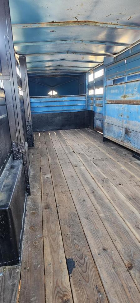 Used 1987 Hillsboro 7' x 22' Stock / Stock Combo Trailer