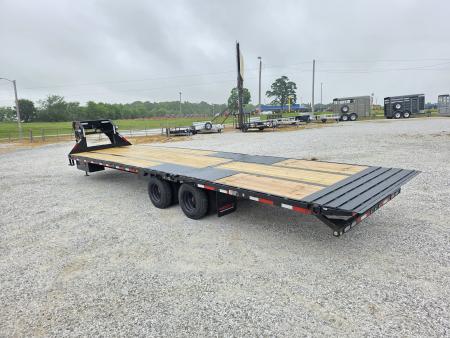 New 2027 MAXX-D 102 X 34 YDX TANDEM DUAL GN HYDROTAIL W/ BLACKWOOD RUNNERS/ HYDRO JACKS/ TORQUE TUBE Flatbed Trailer