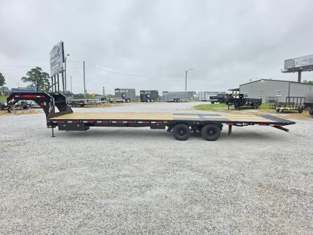 New 2027 MAXX-D 102 X 34 YDX TANDEM DUAL GN HYDROTAIL W/ BLACKWOOD RUNNERS/ HYDRO JACKS/ TORQUE TUBE Flatbed Trailer