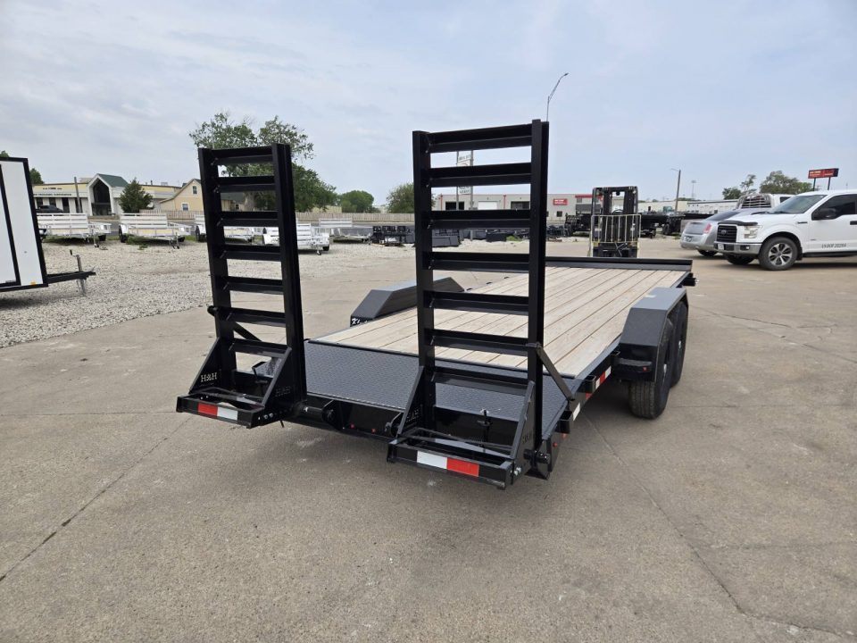 New 2026 H&H Trailers 82x18+2 Industrial Equipment Trailer 14K Equipment Trailer