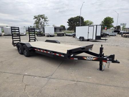 New 2026 H&H Trailers 82x18+2 Industrial Equipment Trailer 14K Equipment Trailer