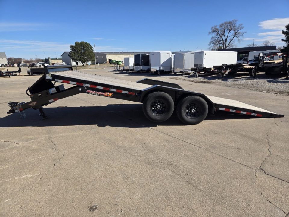 New 2026 H&H Trailers 82x20 Electric Tilt Speed Loader Car Hauler Trailer 14k Equipment Trailer
