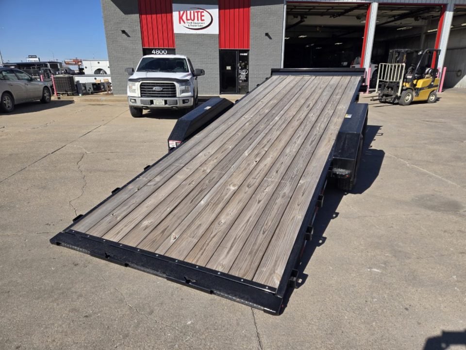 New 2026 H&H Trailers 82x20 Electric Tilt Speed Loader Car Hauler Trailer 14k Equipment Trailer