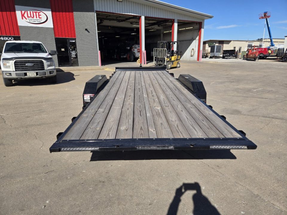 New 2026 H&H Trailers 82x20 Electric Tilt Speed Loader Car Hauler Trailer 14k Equipment Trailer