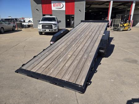 New 2026 H&H Trailers 82x20 Electric Tilt Speed Loader Car Hauler Trailer 14k Equipment Trailer