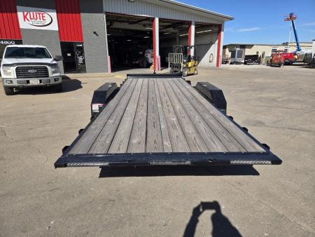 New 2026 H&H Trailers 82x20 Electric Tilt Speed Loader Car Hauler Trailer 14k Equipment Trailer