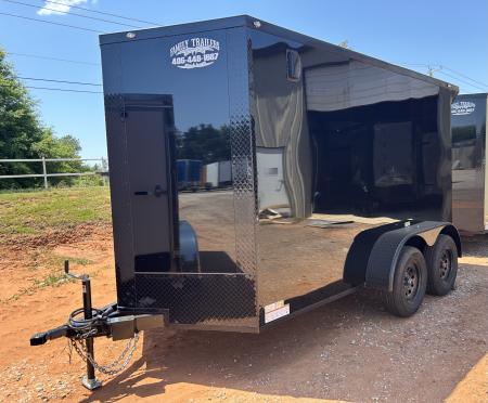 New 2026 Family Trailer 6x12 Tandem Axles Cargo / Enclosed Trailer-UPGRADES-TorsionAxles-2)Brakes