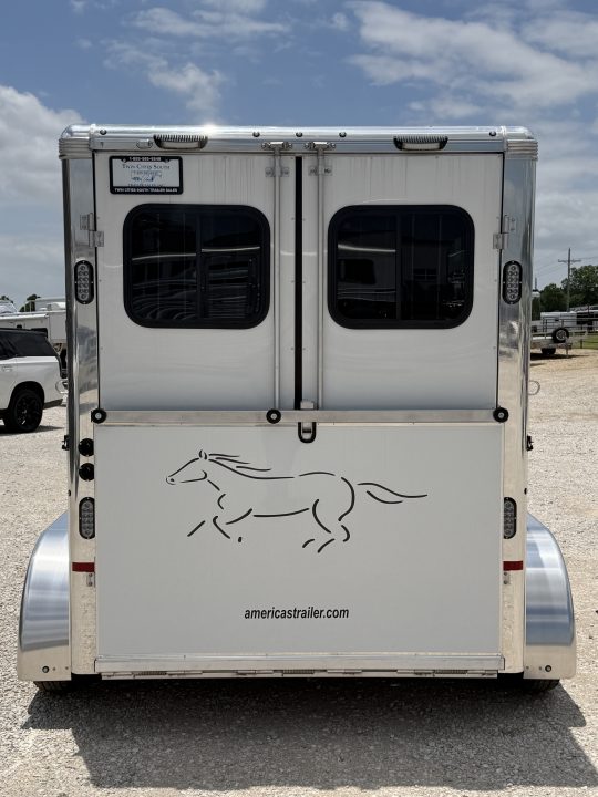 New 2027 Sundowner 2 Horse Bumper Pull Horse Trailer