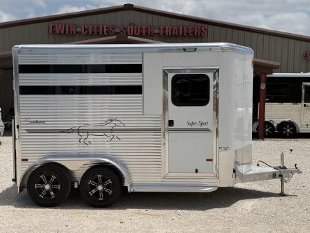 New 2027 Sundowner 2 Horse Bumper Pull Horse Trailer
