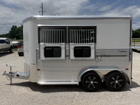 New 2027 Sundowner 2 Horse Bumper Pull Horse Trailer