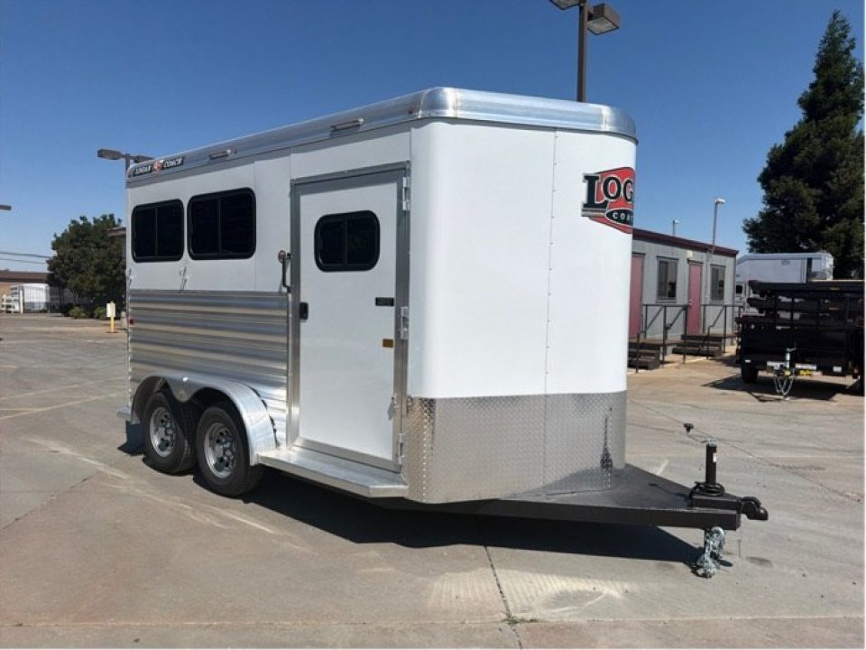 New 2026 Logan Coach RIOT2BP RIOT 2H BP Horse Trailer