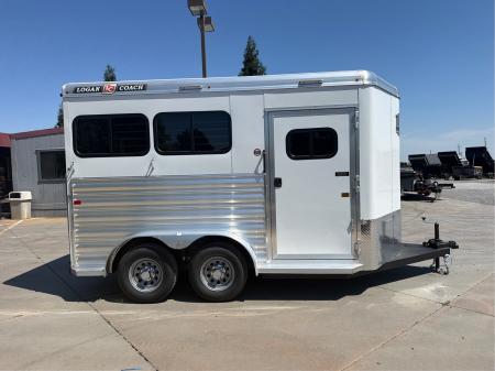 New 2026 Logan Coach RIOT2BP RIOT 2H BP Horse Trailer