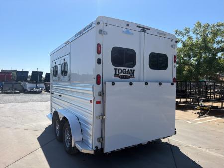 New 2026 Logan Coach RIOT2BP RIOT 2H BP Horse Trailer