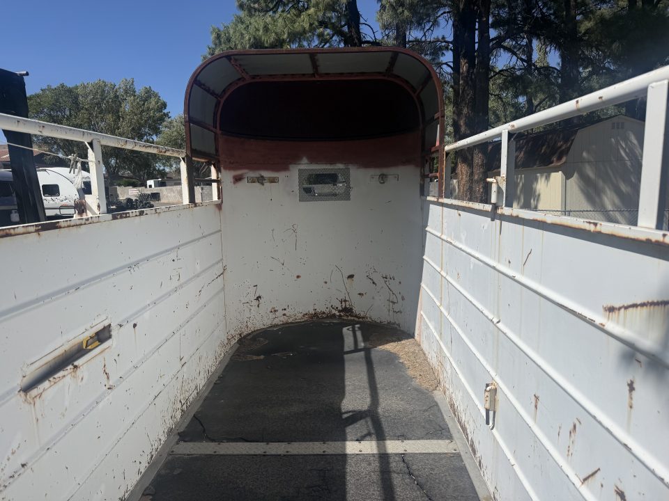 New 1996 W-W Trailer 5x14 All-around Stock / Stock Combo Trailer