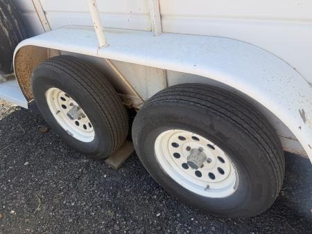 New 1996 W-W Trailer 5x14 All-around Stock / Stock Combo Trailer