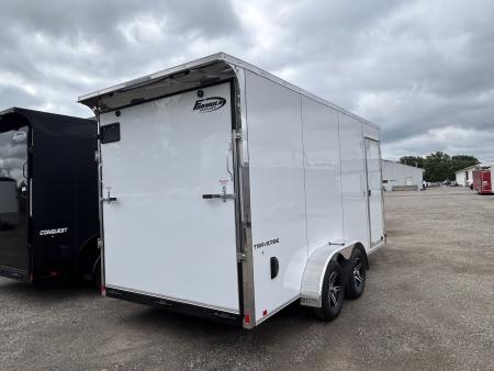 New 2026 Formula Trailers 7 X 16 FT TRAVERSE ENCLOSED CARGO TRAILER RAMP DOOR 7 FT INTERIOR HEIGHT