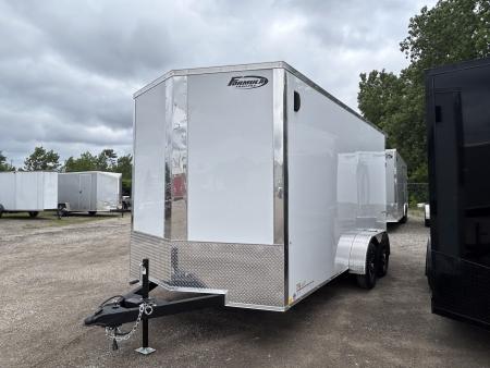 New 2026 Formula Trailers 7 X 16 FT TRAVERSE ENCLOSED CARGO TRAILER RAMP DOOR 7 FT INTERIOR HEIGHT