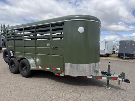New 2026 Delco Trailers S616 Stock / Stock Combo Trailer