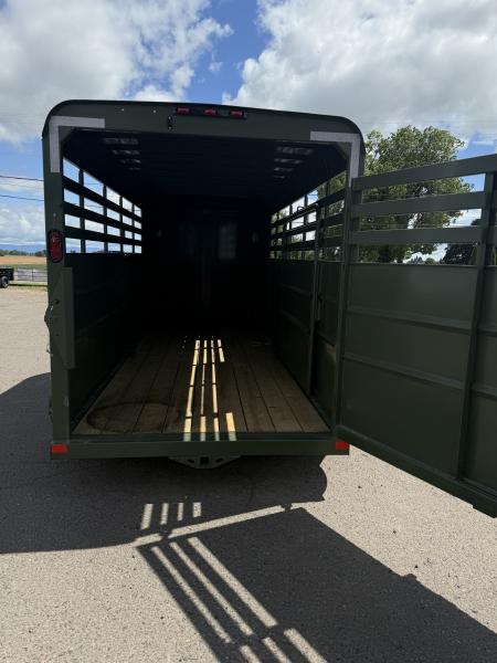New 2026 Delco Trailers S616 Stock / Stock Combo Trailer