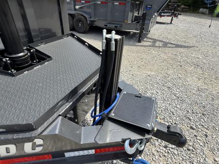 New 2026 Diamond C LPT 210 Dump Trailer, PACESETTER EDITION, HYD JACK, 7GA FLOOR, FORK HOLDERS, 32” SIDES, 23K GVWR