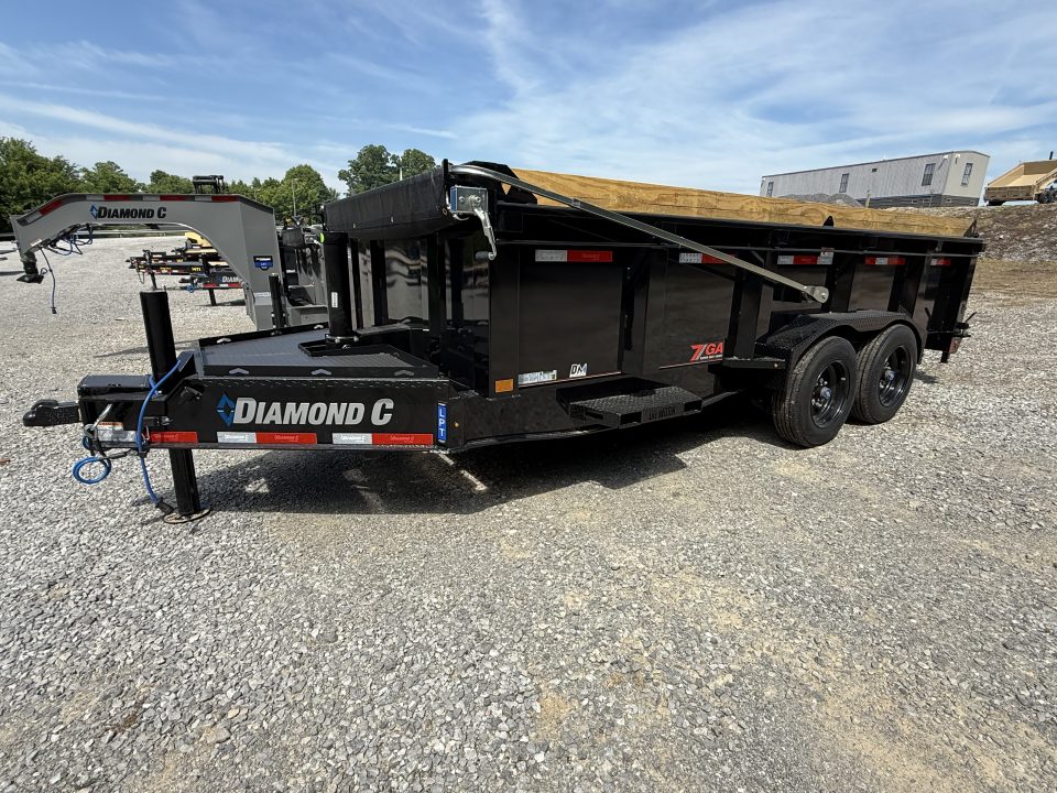 New 2026 Diamond C Trailers LPT 208 Dump Trailer, PACESETTER EDITION, ABS BRAKES,HYD JACK, 7GA FLOOR, FORK HOLDERS