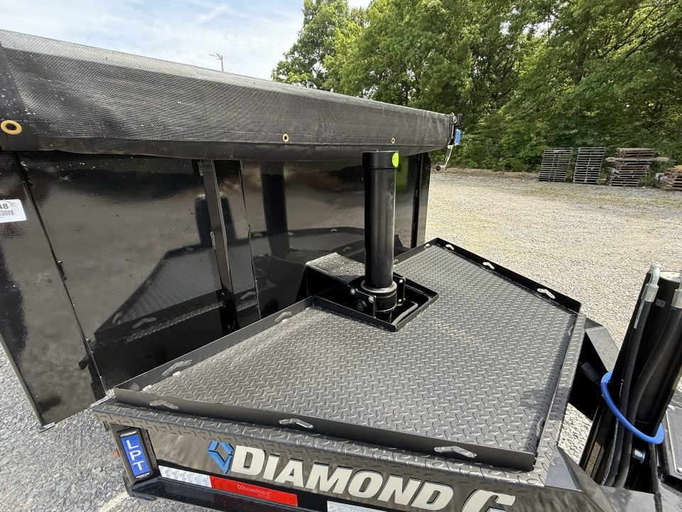 New 2026 Diamond C Trailers LPT 208 Dump Trailer, PACESETTER EDITION, ABS BRAKES,HYD JACK, 7GA FLOOR, FORK HOLDERS