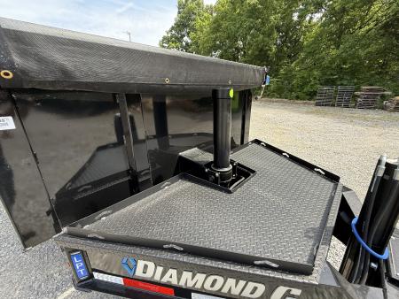 New 2026 Diamond C Trailers LPT 208 Dump Trailer, PACESETTER EDITION, ABS BRAKES,HYD JACK, 7GA FLOOR, FORK HOLDERS
