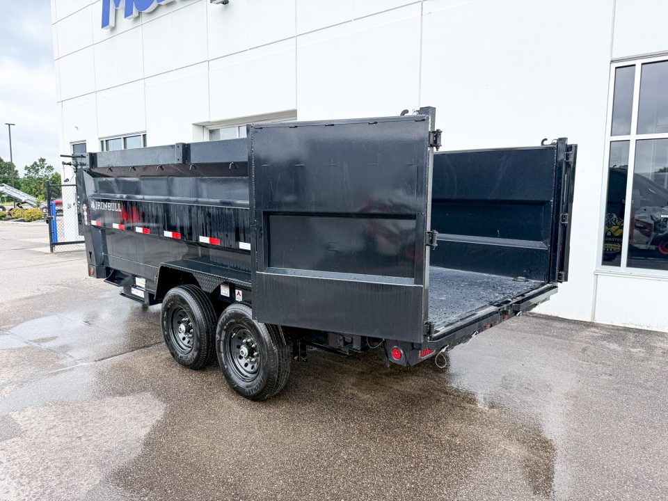 New DTB 83X16 14.9K HIGH SIDE DUMP TRAILER - BLACK