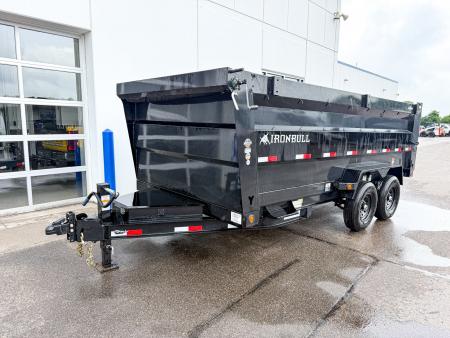 New DTB 83X16 14.9K HIGH SIDE DUMP TRAILER - BLACK