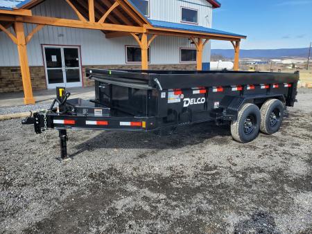 New 2026 Delco Trailers D3 Dump Trailer / 14,000 GVWR / 83 X14' / 24  Sides