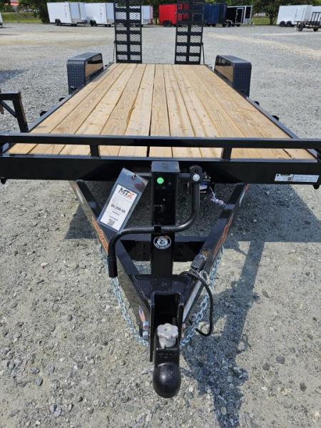 New 2026 Down 2 Earth Trailers 20ft 14K w/ Fold Up Ramps Equipment Trailer