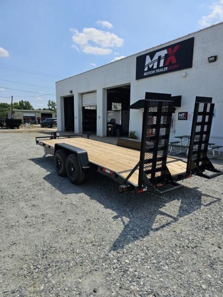 New 2026 Down 2 Earth Trailers 20ft 14K w/ Fold Up Ramps Equipment Trailer