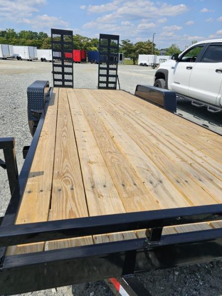 New 2026 Down 2 Earth Trailers 20ft 14K w/ Fold Up Ramps Equipment Trailer