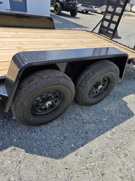 New 2026 Down 2 Earth Trailers 20ft 14K w/ Fold Up Ramps Equipment Trailer