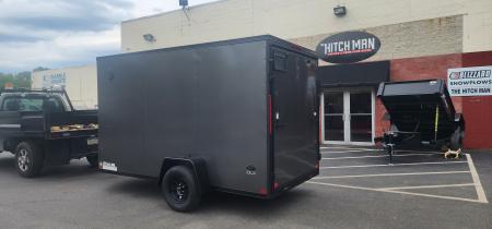 New 6 x 12 LOOK ST DLX Cargo Trailer Blackout Package 3k