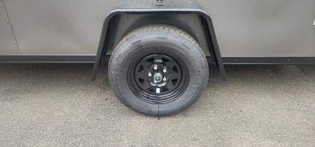 New 6 x 12 LOOK ST DLX Cargo Trailer Blackout Package 3k