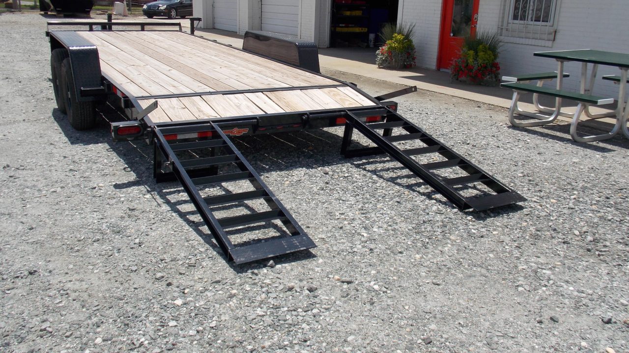 New 2025 Down 2 Earth Trailers 20ft 10K w/ Fold Up Ramps