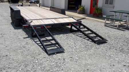 New 2025 Down 2 Earth Trailers 20ft 10K w/ Fold Up Ramps