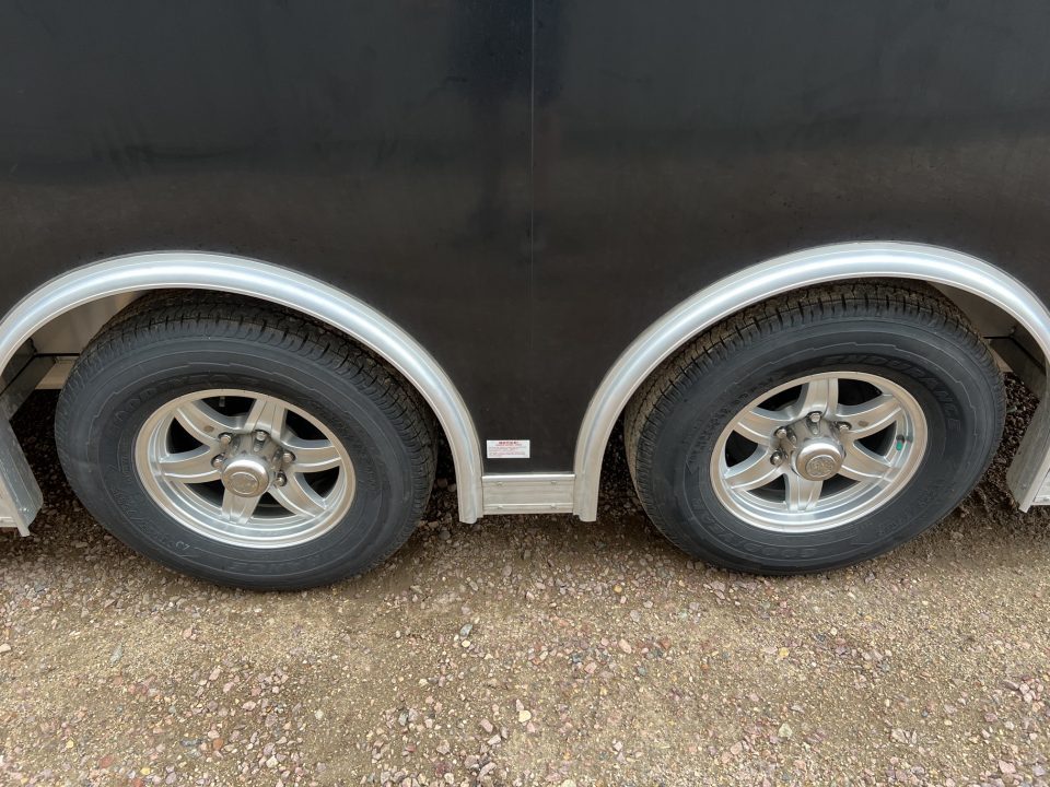 Used 2023 ATC Raven 101x20 Aluminum Enclosed Carhauler Trailer