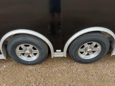 Used 2023 ATC Raven 101x20 Aluminum Enclosed Carhauler Trailer