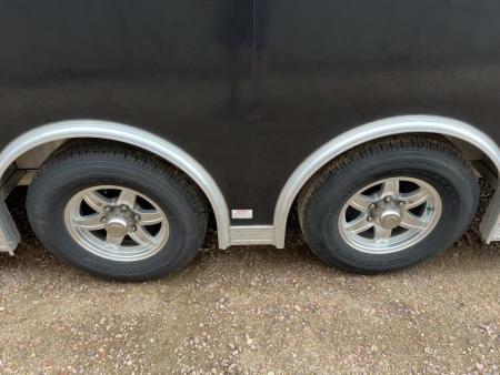 Used 2023 ATC Raven 101x20 Aluminum Enclosed Carhauler Trailer